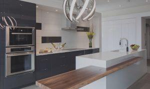 two tone kitchen cabinet images